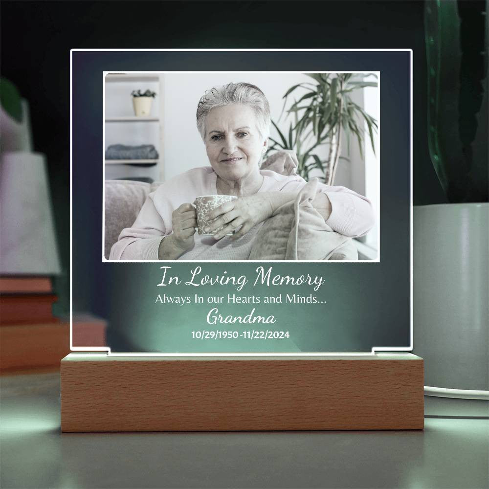 Personalized Memorial Plaque