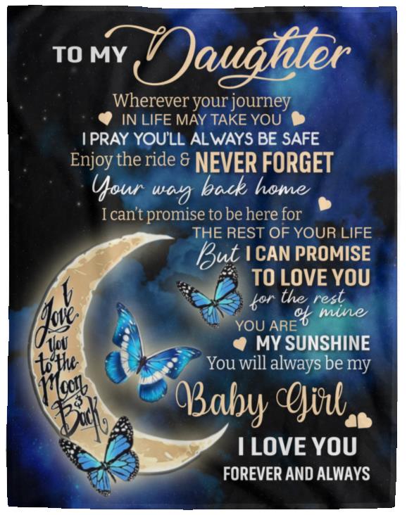 Daughter Blanket | From Mom/Dad