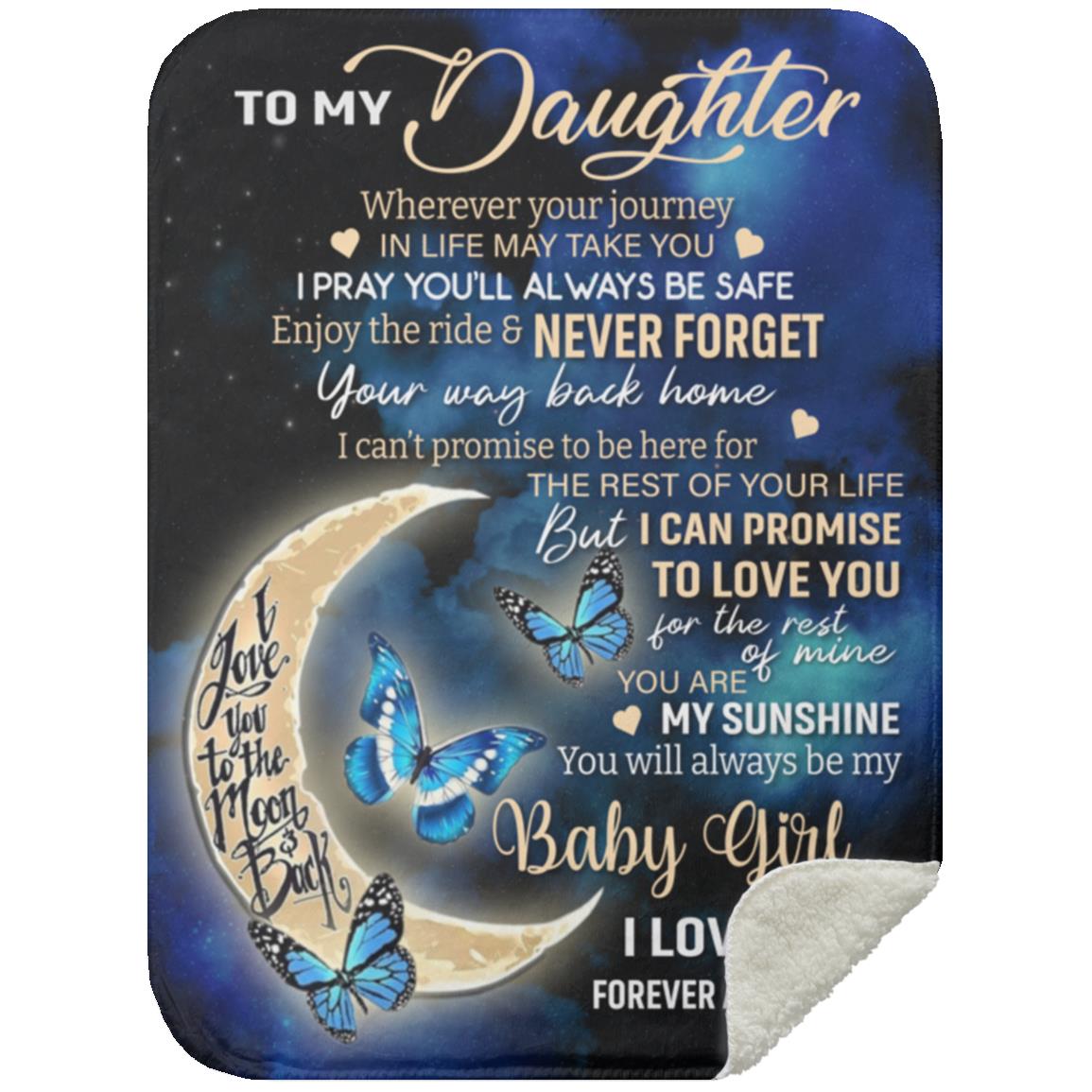 Daughter Blanket | From Mom/Dad