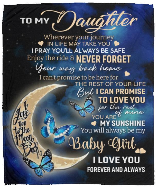 Daughter Blanket | From Mom/Dad