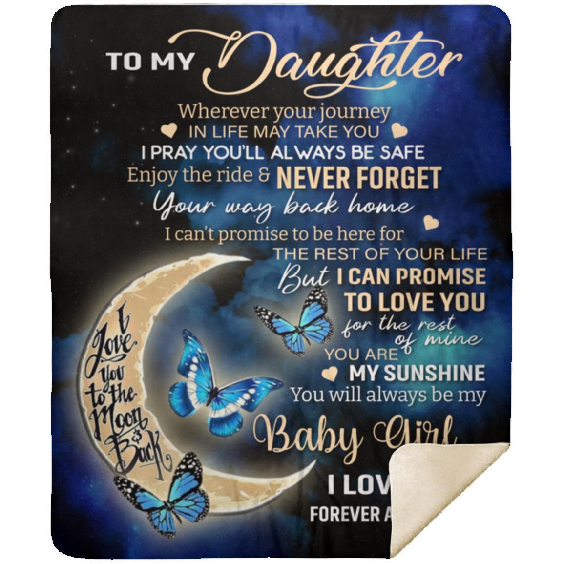 Daughter Blanket | From Mom/Dad