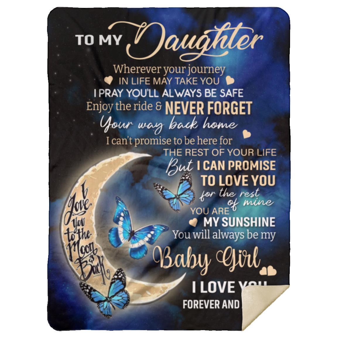 Daughter Blanket | From Mom/Dad