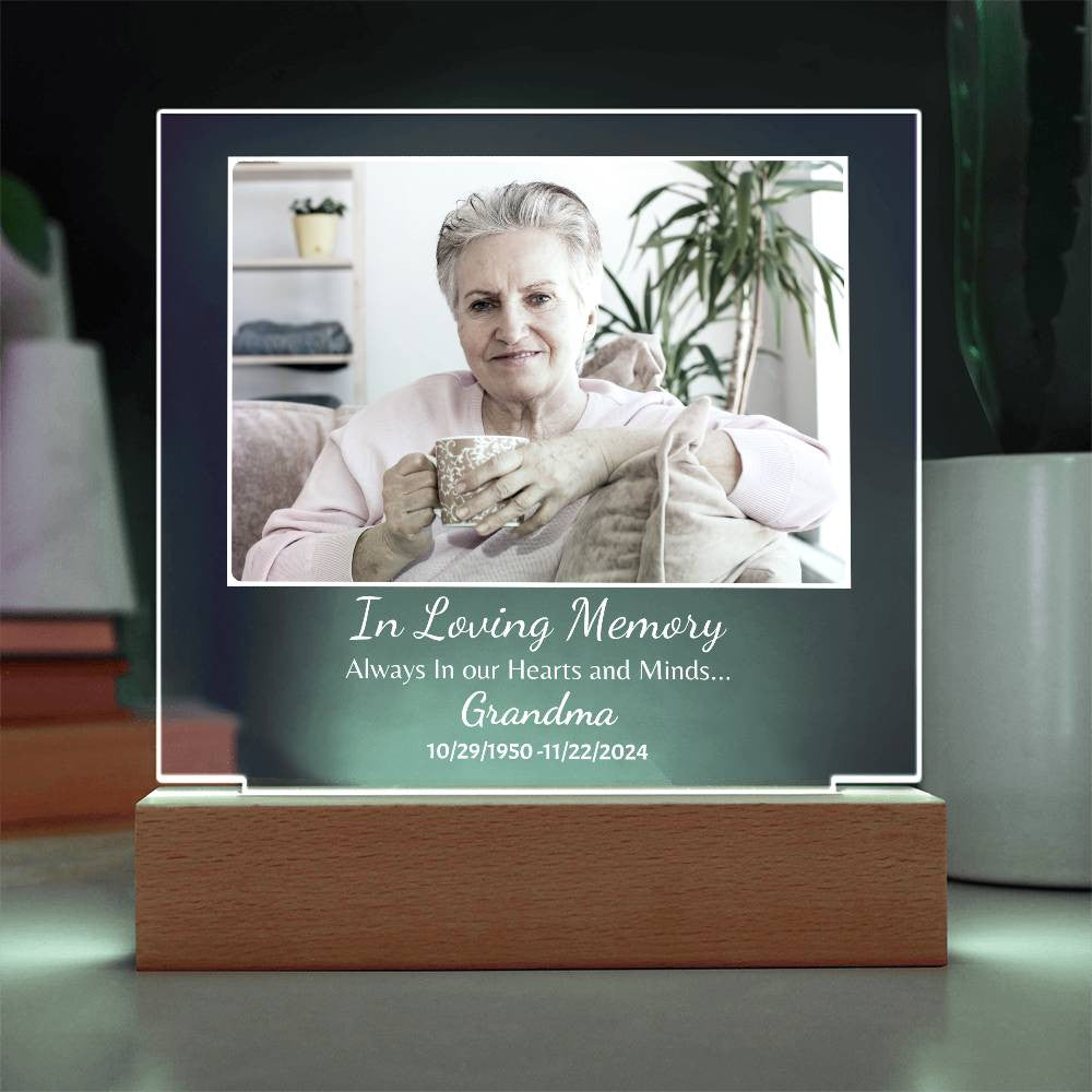Personalized Memorial Plaque