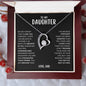 To My Daughter | Forever Love Necklace