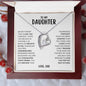 To My Daughter | Forever Love Necklace