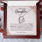 To My Amazing Daughter | Forever Love Necklace