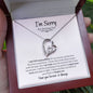 I'm sorry for hurting you | Forever Love Necklace