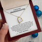 To My Beautiful Granddaughter | Love Grandma | Forever Love Necklace