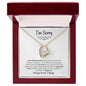 I'm sorry for hurting you | Forever Love Necklace