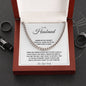 To My Husband | Cuban Link Chain For Him | Birthday, Christmas, Anniversary, Valentine's Day Gift