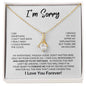 Apology Gift For Her - I Take Full Responsibility - Alluring Beauty Necklace