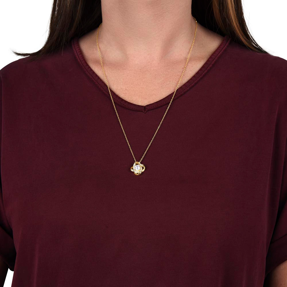 Apology Gift For Her - Love Knot Necklace