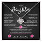 To My Daughter | Love Knot Necklace | Gift From Mom