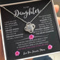 To My Daughter | Love Knot Necklace | Gift From Mom