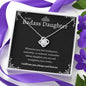 To My Badass Daughter | Love Knot Necklace