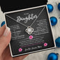 To My Daughter | Love Knot Necklace | Gift From Mom