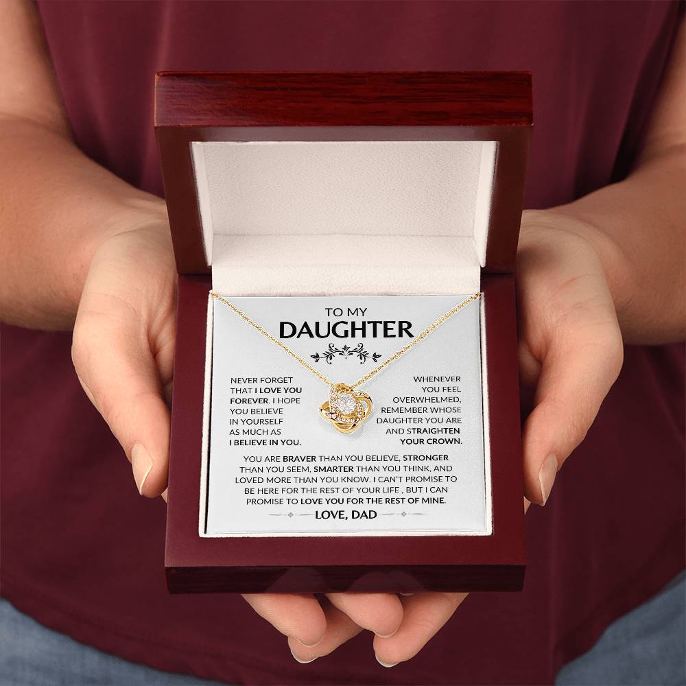 Daughter Necklace From Dad