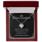 To My Badass Daughter | Love Knot Necklace