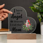 3D Night Light, Red Memorial Cardinal Gift, Condolence Gift, Mom In Heaven Christmas Cardinal Memorial Gifts, Christmas Present, Commemorative Decorative Gift, Remembrance Gifts (Mom),Christmas Gift