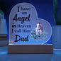 3D Night Light, Red Memorial Cardinal Gift, Condolence Gift, Dad In Heaven Christmas Cardinal Memorial Gift, Christmas Present, Commemorative Decorative Gift, Remembrance Gift (Dad), Christmas Gift