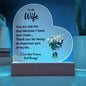 Gifts for Wife, I Love You, 3D LED Night Light, Romantic Bedroom Decor from Husband, Wedding, Birthday, Valentine's Day, Christmas, Anniversary Present