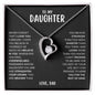 To My Daughter | Forever Love Necklace