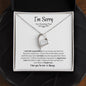 I'm sorry for hurting you | Forever Love Necklace