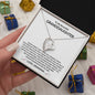 To My Beautiful Granddaughter | Love Grandma | Forever Love Necklace