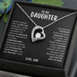 To My Daughter | Forever Love Necklace