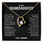 To My Granddaughter | Forever Love Necklace