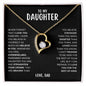 To My Daughter | Forever Love Necklace