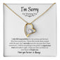 I'm sorry for hurting you | Forever Love Necklace