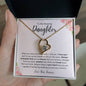 To My Amazing Daughter | Forever Love Necklace