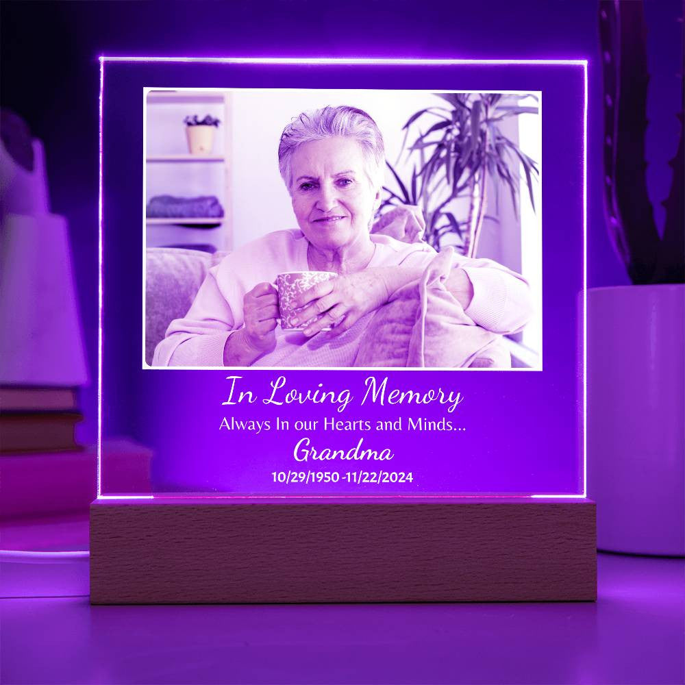 Personalized Memorial Plaque