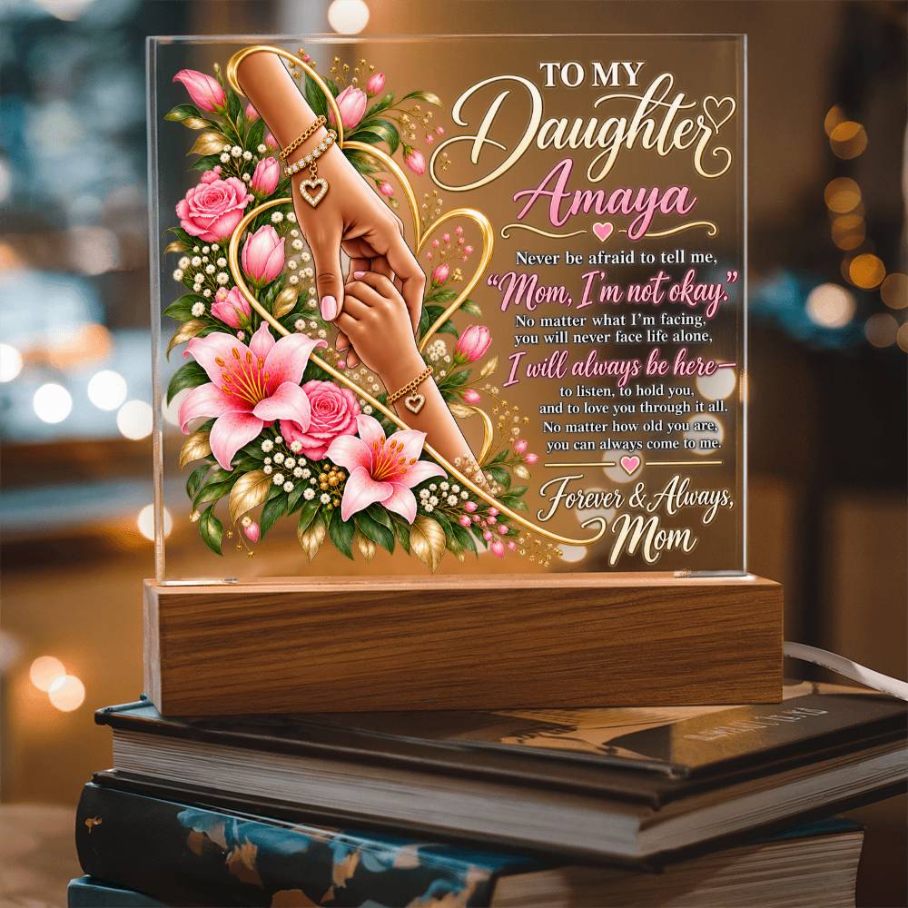 Acrylic Square Plaque