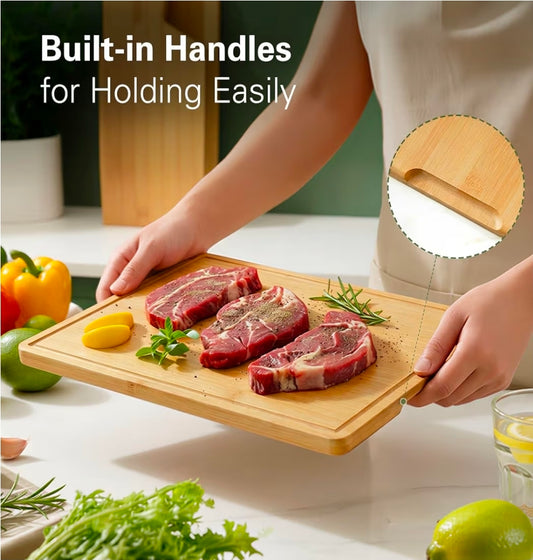 Personalized Engraved Bamboo Cutting Board