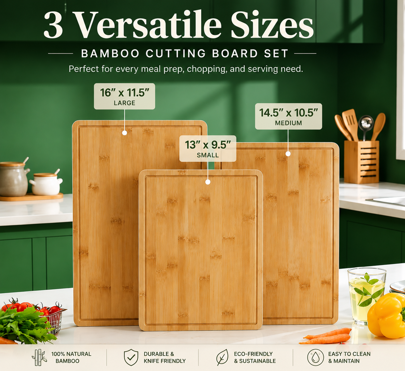 Personalized Engraved Bamboo Cutting Board
