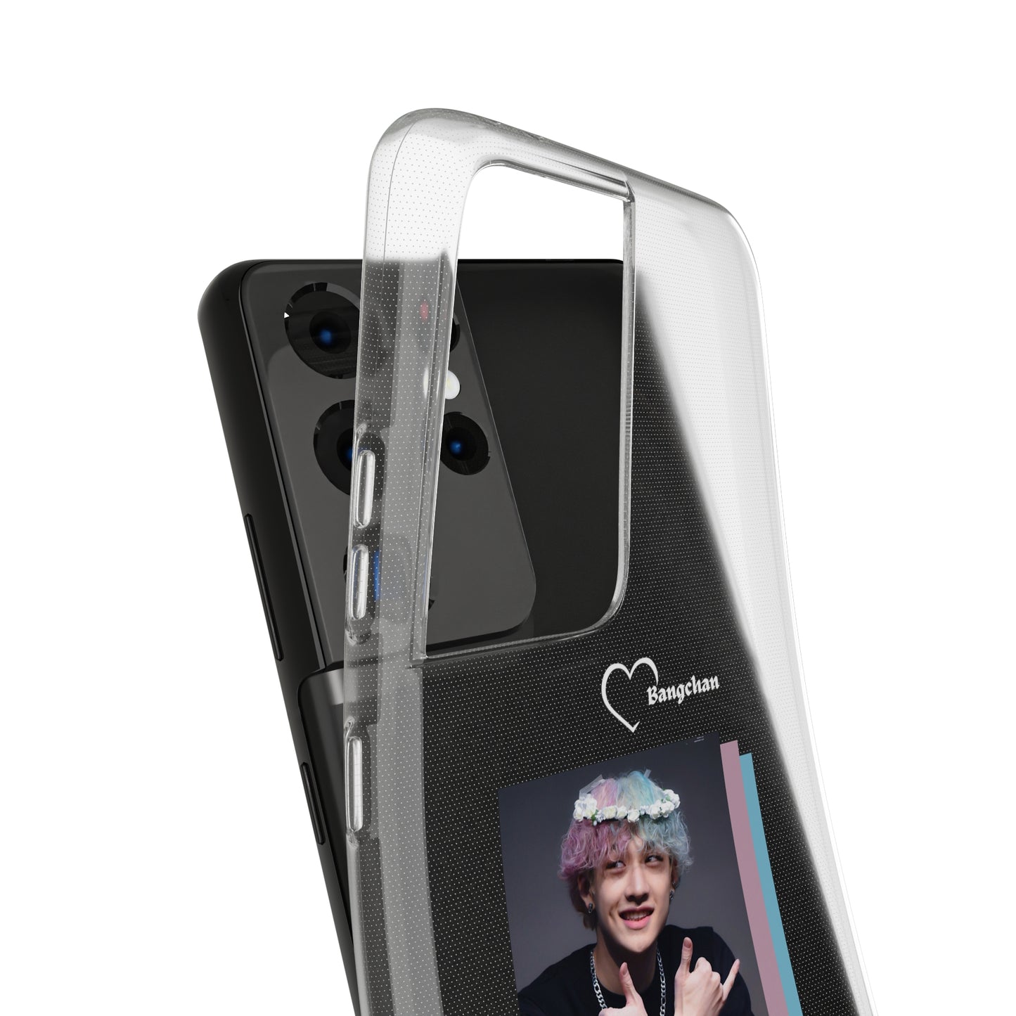 Straykids Bangchan clear phone case