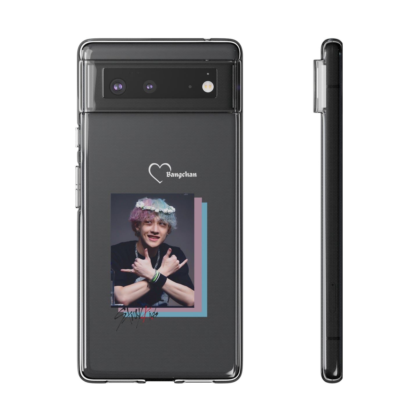 Straykids Bangchan clear phone case