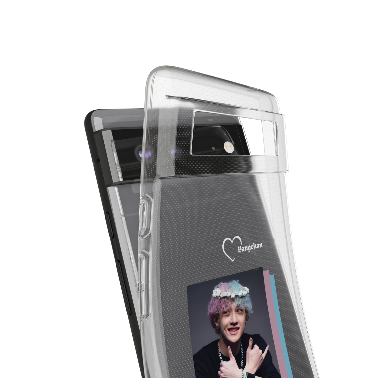 Straykids Bangchan clear phone case