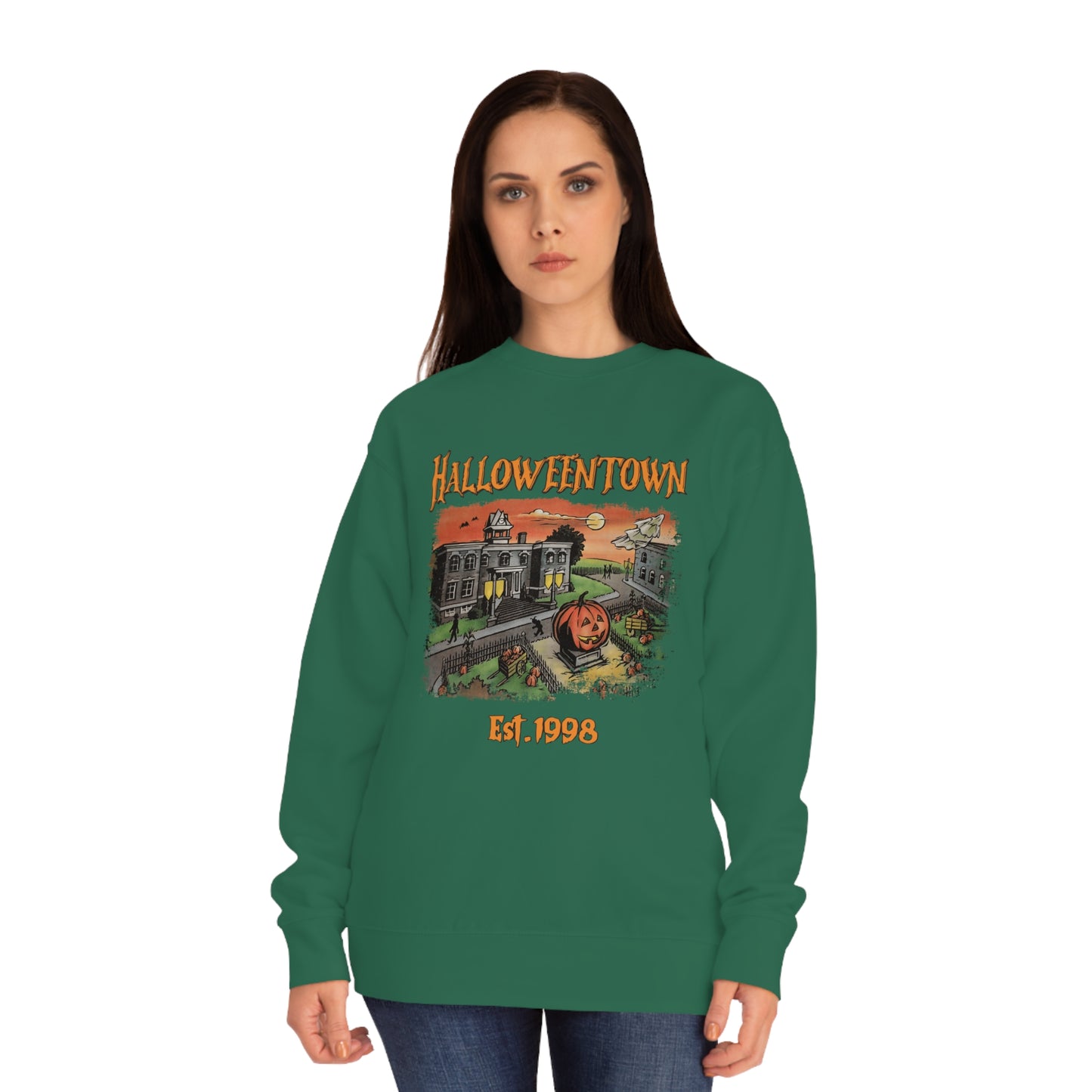 Halloween Town Unisex Crew Sweatshirt