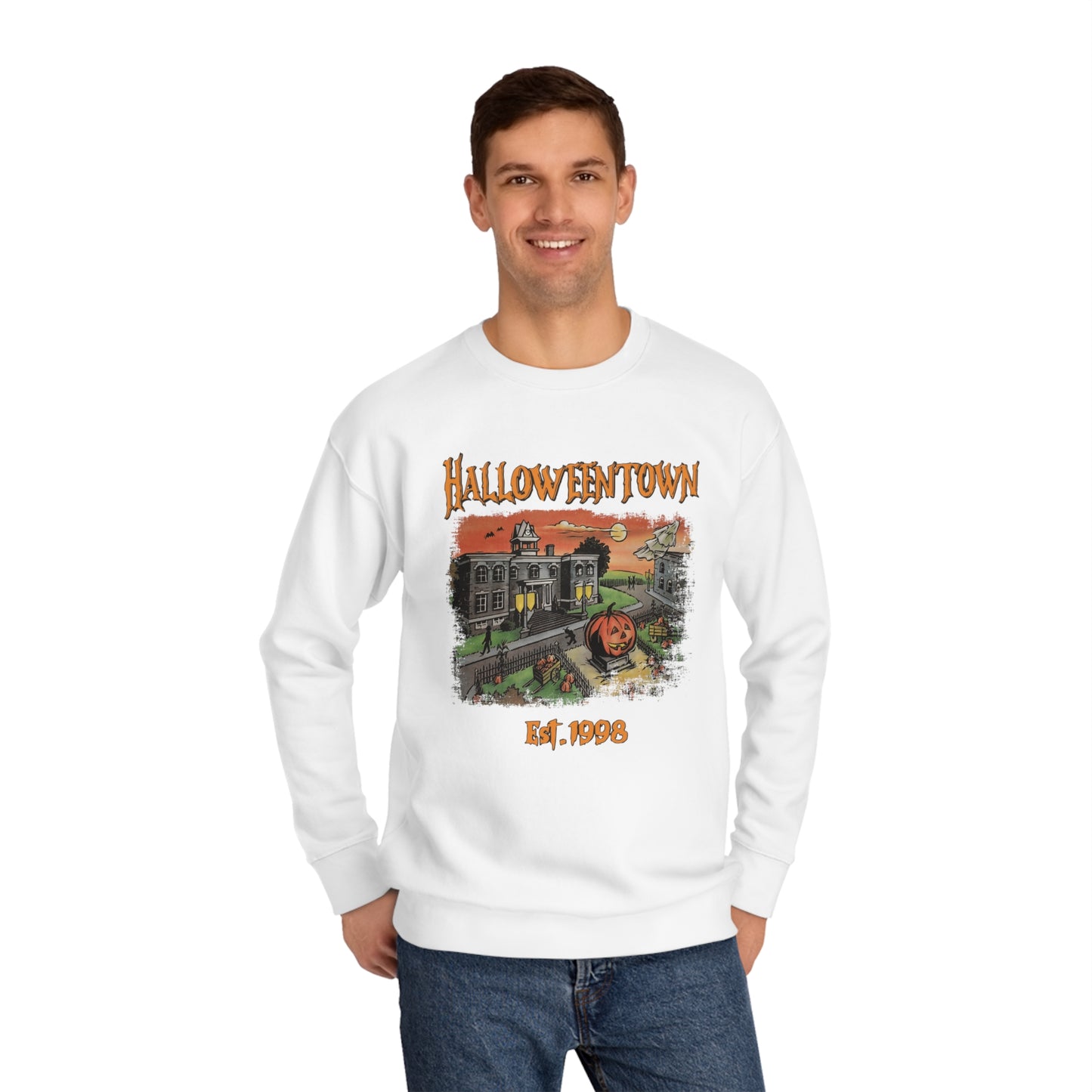 Halloween Town Unisex Crew Sweatshirt