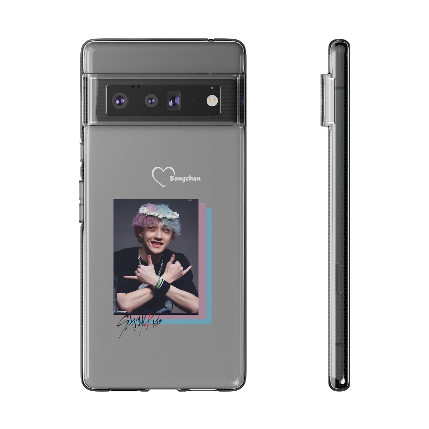 Straykids Bangchan clear phone case