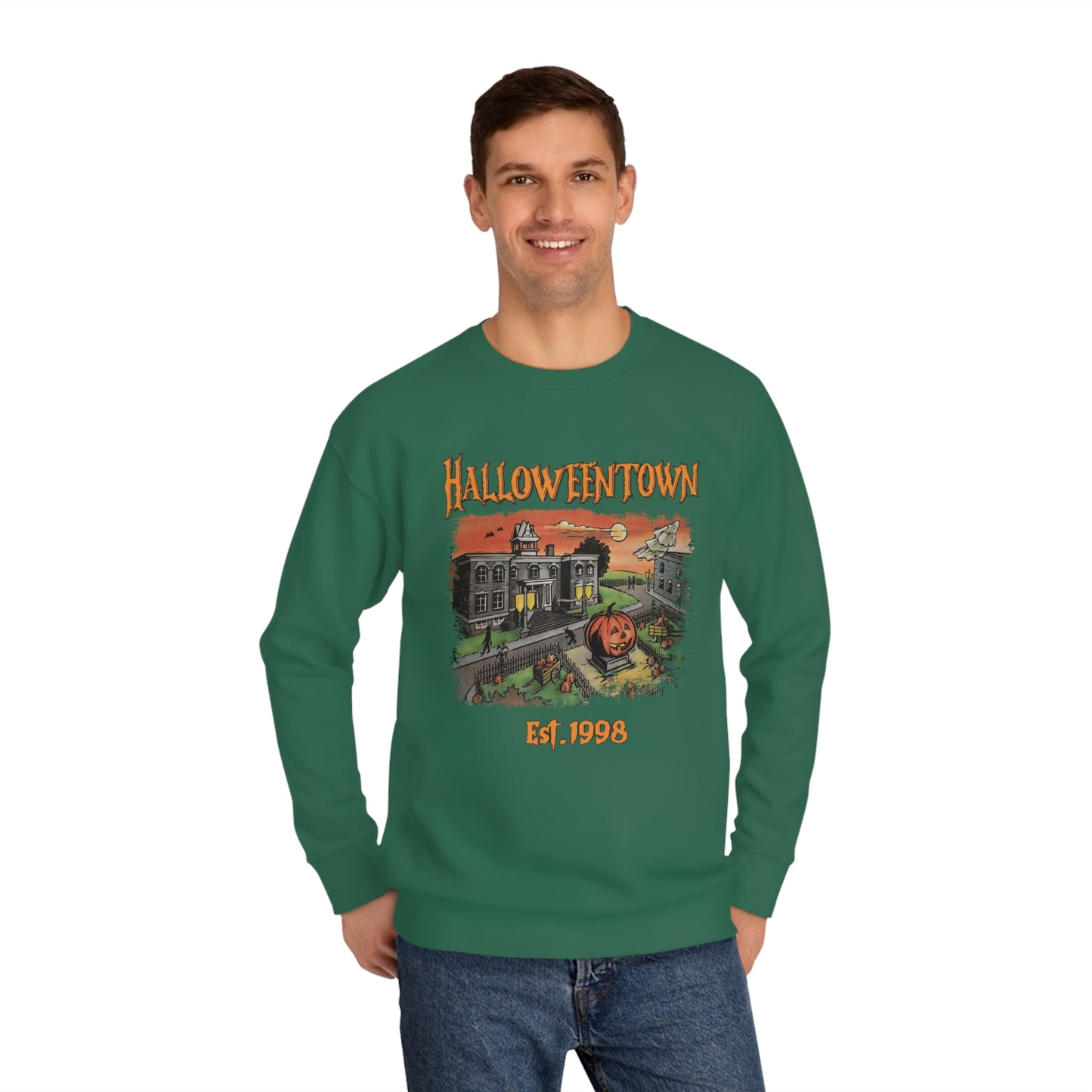 Halloween Town Unisex Crew Sweatshirt