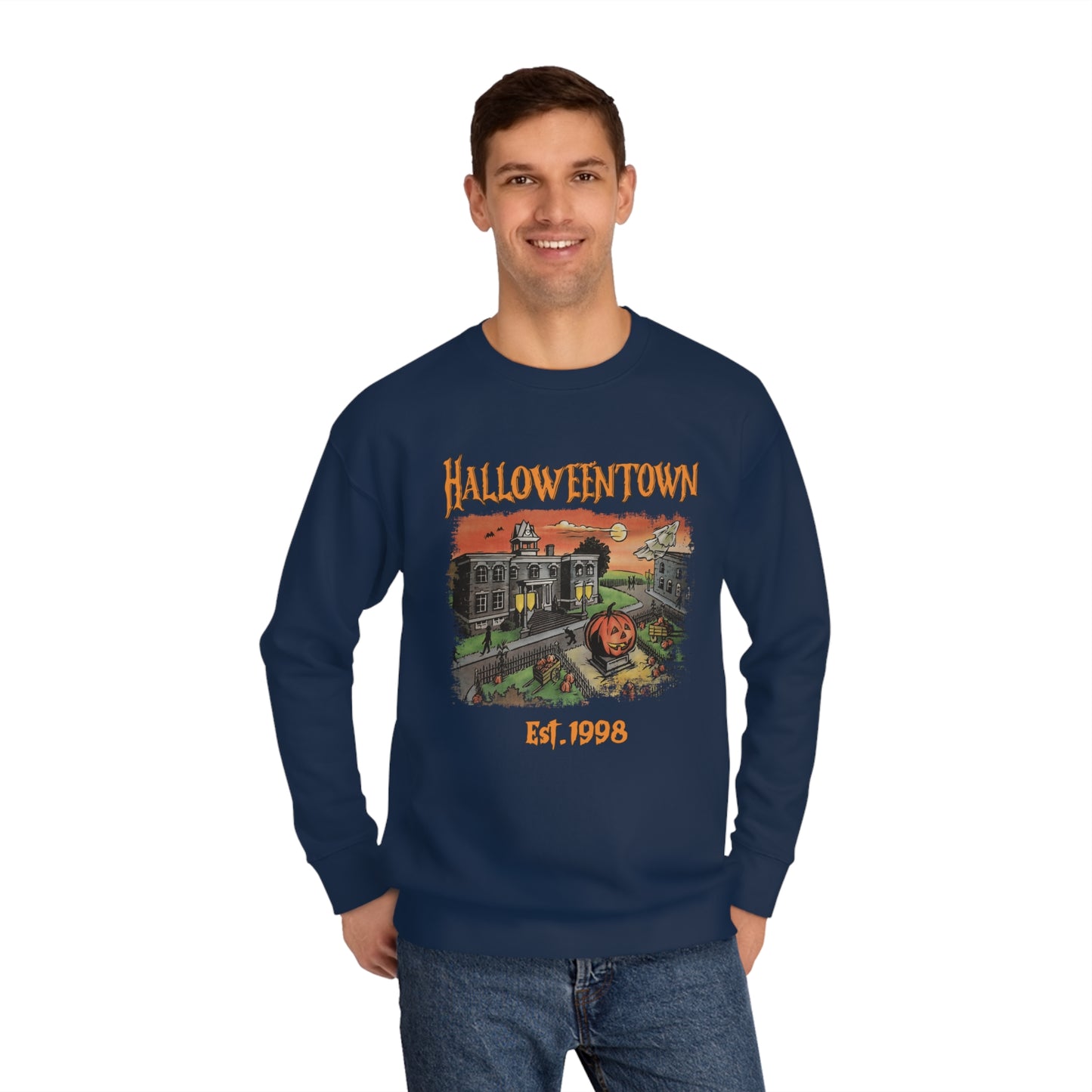 Halloween Town Unisex Crew Sweatshirt