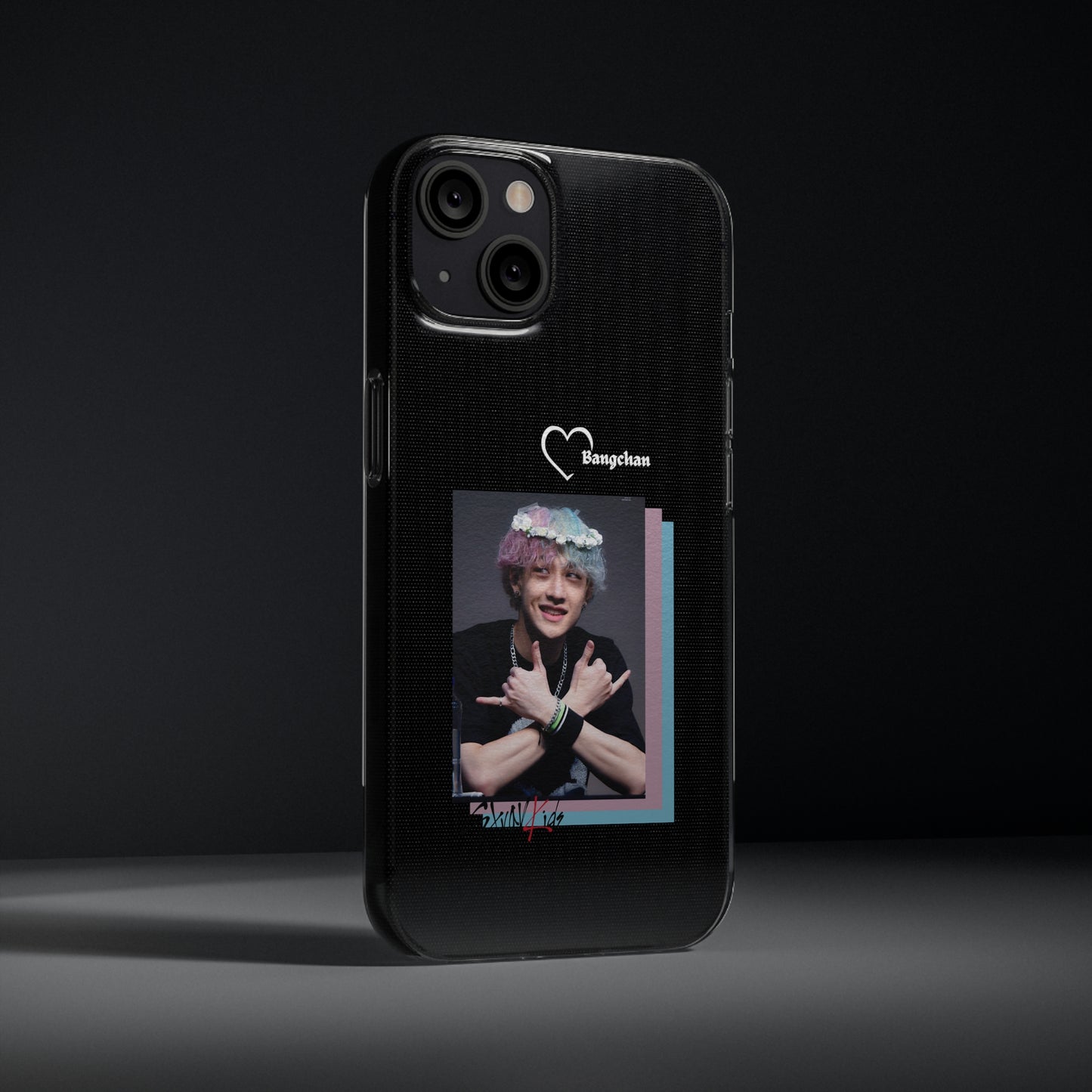 Straykids Bangchan clear phone case