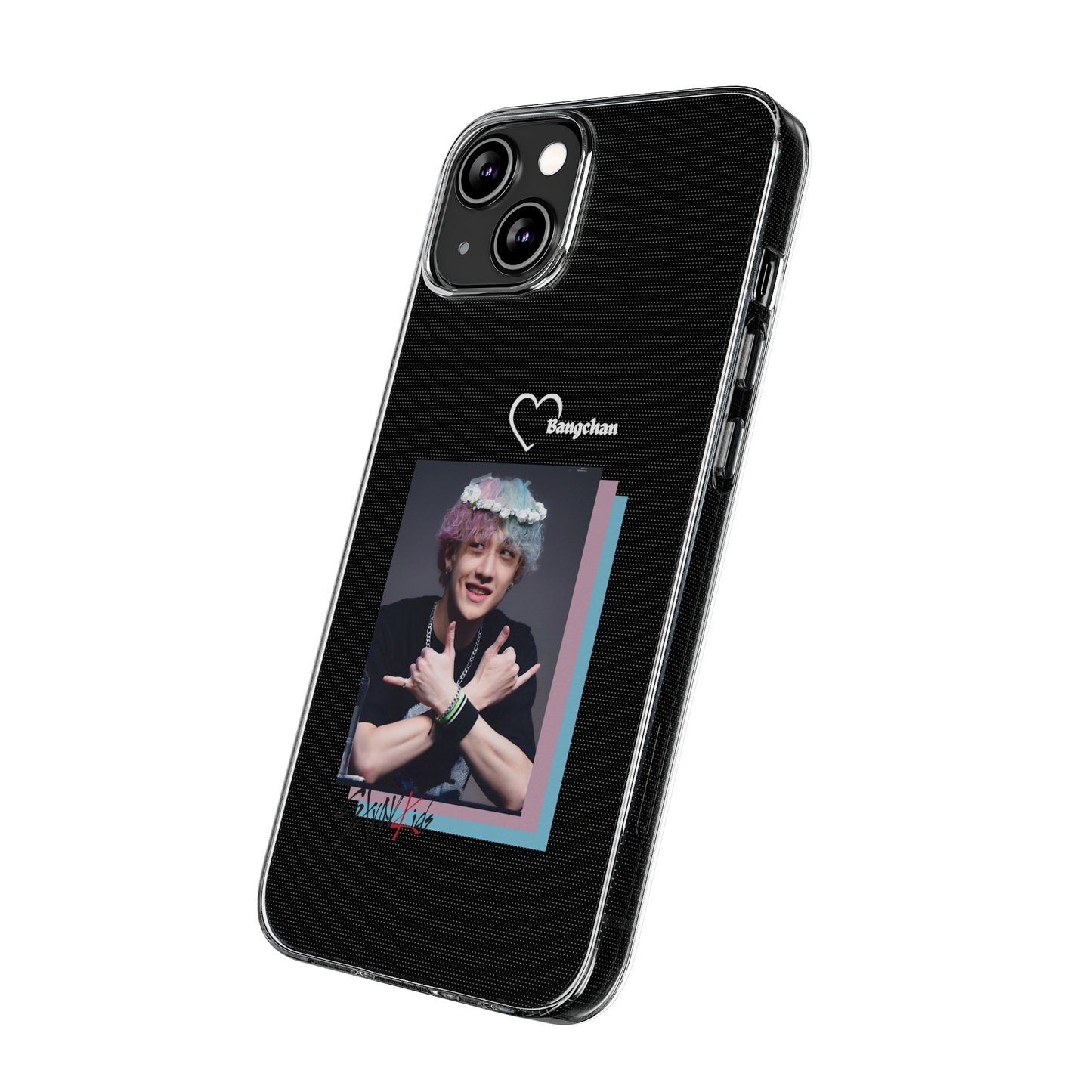 Straykids Bangchan clear phone case