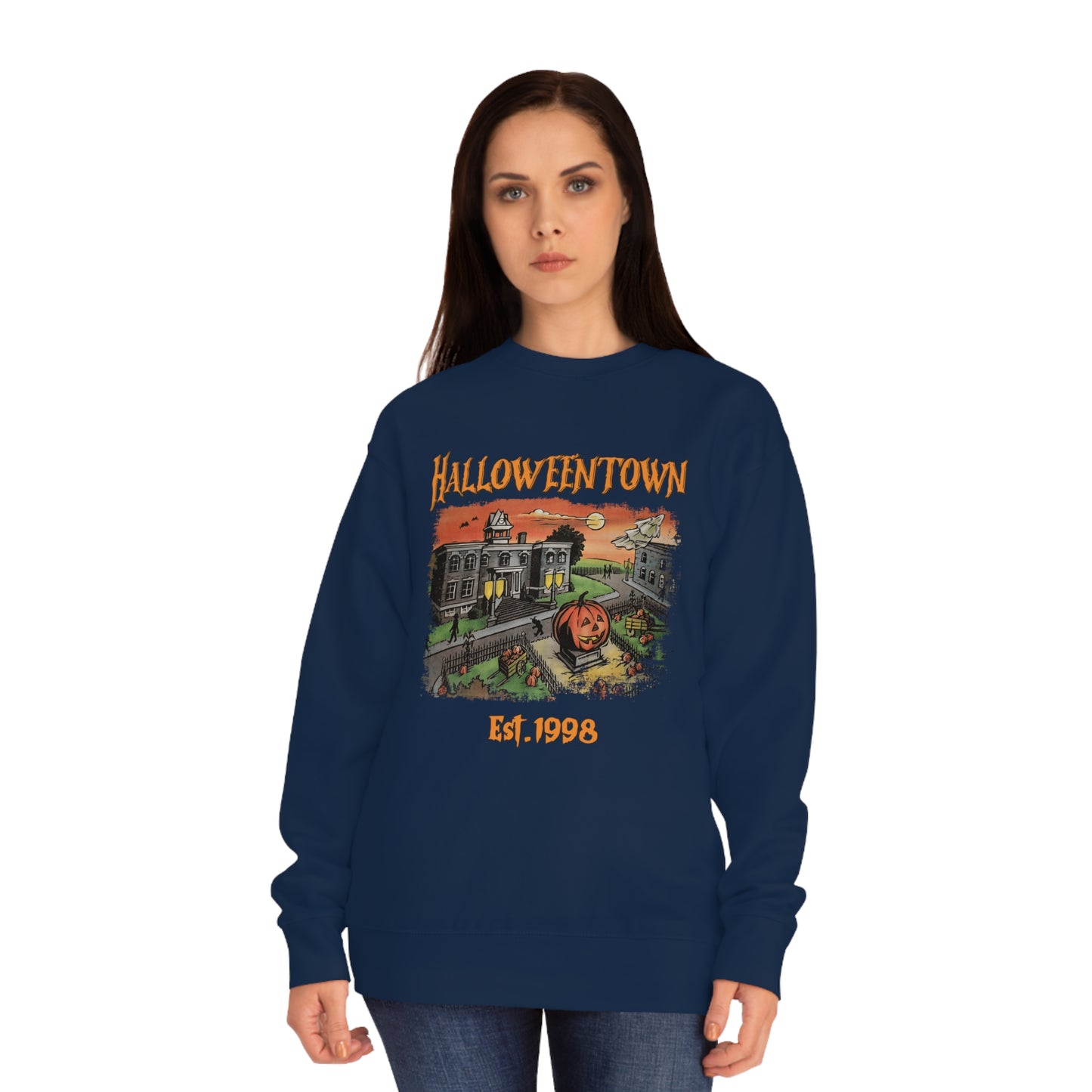 Halloween Town Unisex Crew Sweatshirt