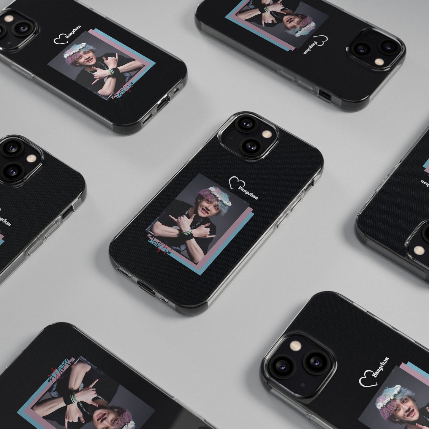 Straykids Bangchan clear phone case