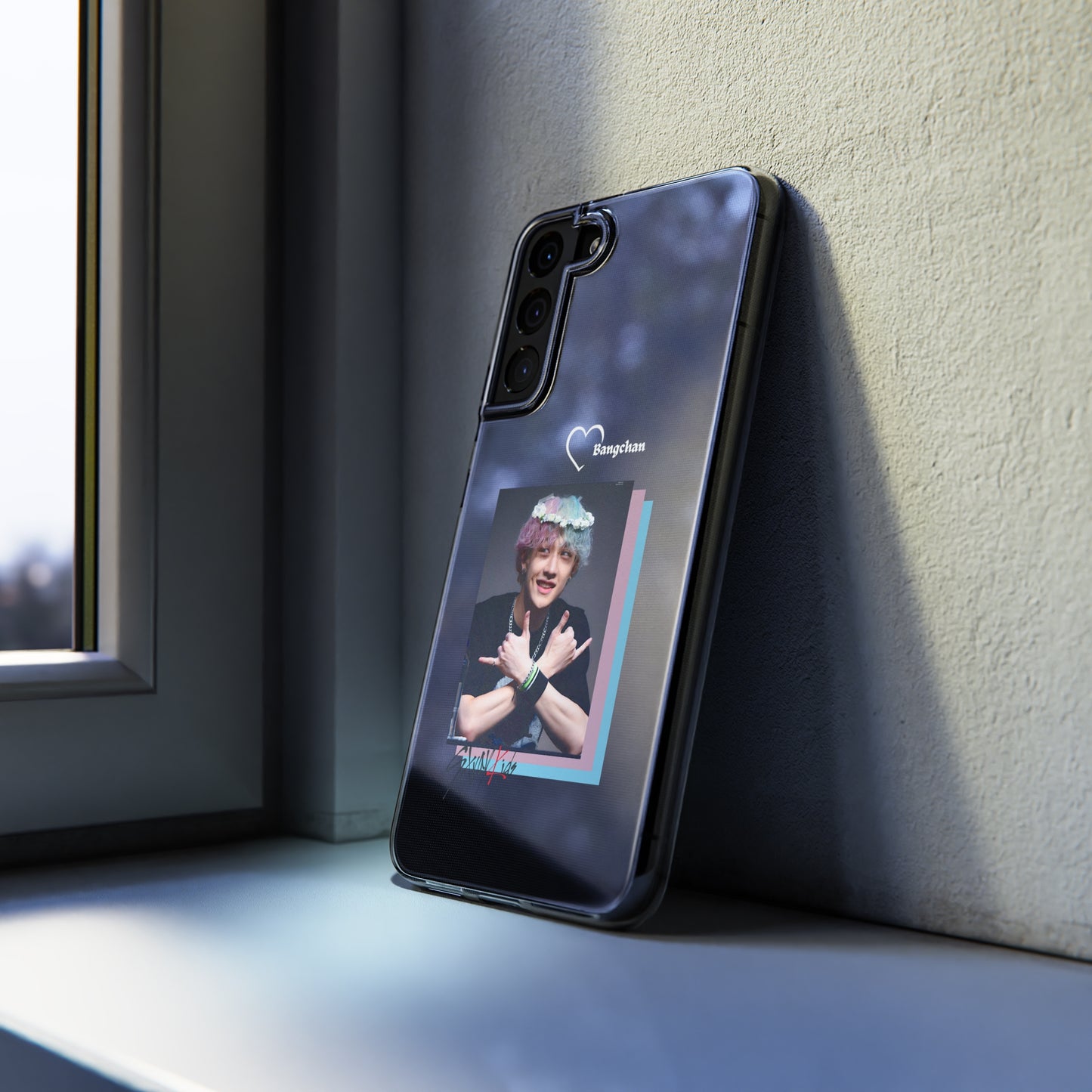 Straykids Bangchan clear phone case